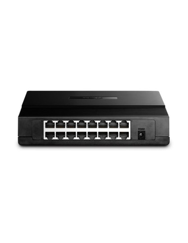 Tp-link tl-sf1016d przełącznik sieciowy fast ethernet (10/100) czarny