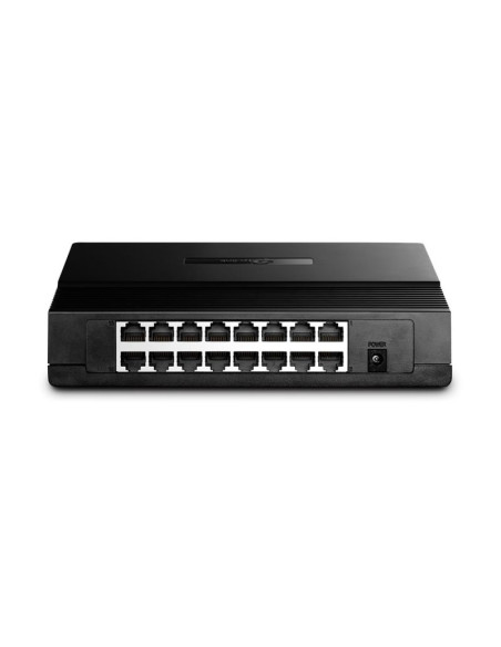Tp-link tl-sf1016d przełącznik sieciowy fast ethernet (10/100) czarny