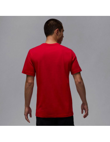 Koszulka męska air jordan jumpman city 88 t-shirt czerwona - hq0009-687