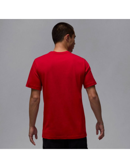 Koszulka męska air jordan jumpman city 88 t-shirt czerwona - hq0009-687
