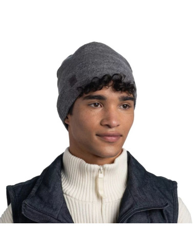 Czapka termoaktywna buff merino fleece beanie - grey