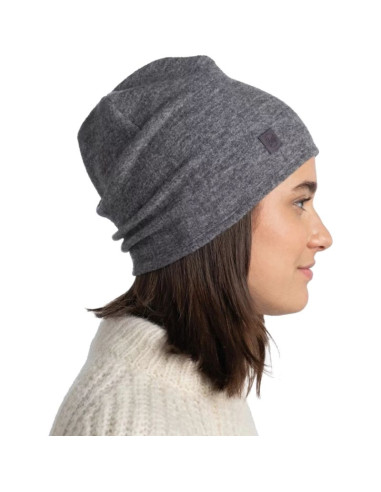 Czapka termoaktywna buff merino fleece beanie - grey