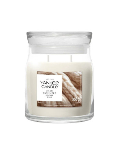Świeca średnia warm cashmere yankee