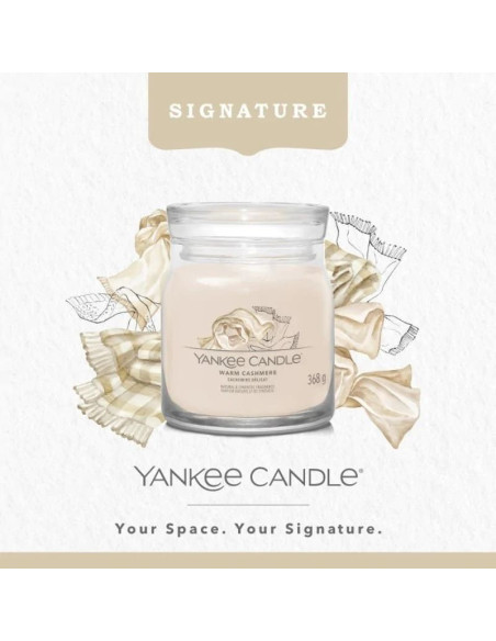 Świeca średnia warm cashmere yankee