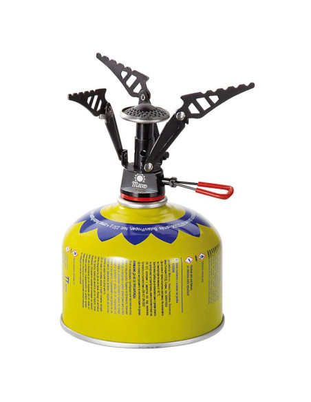 Najlżejsza kuchenka turystyczna na kartusze gazowe (zawór lub gwint) spark 80gram 2.6kw
