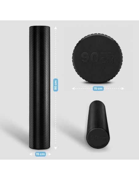 Pilates roller 90 cm wałek do ćwiczeń rozciągających spokey longy