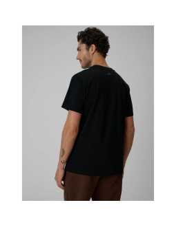 T-shirt regular z nadrukiem męski 4f 4frss26ttshm4227-20s 2