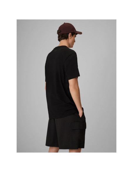 T-shirt regular z nadrukiem męski 4f 4frss26ttshm4236-20s