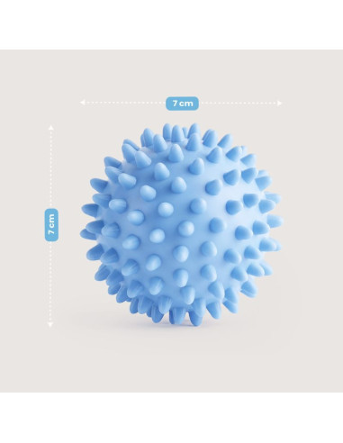 Piłeczka do masażu z wypustkami 7 cm spokey pin