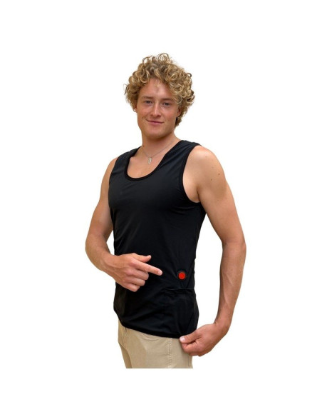 Glovii gv2xl artykuł ochrony ciała w sportach zimowych heated vest jazda na nartach, snowboarding /jazda na desce unisex poliest