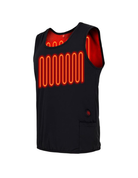 Glovii gv2xl artykuł ochrony ciała w sportach zimowych heated vest jazda na nartach, snowboarding /jazda na desce unisex poliest