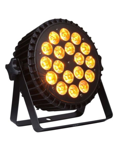 Light4me alu quad par 18x6w rgbw - reflektor sceniczny