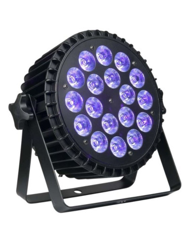 Light4me alu quad par 18x6w rgbw - reflektor sceniczny