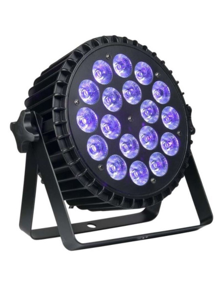 Light4me alu quad par 18x6w rgbw - reflektor sceniczny