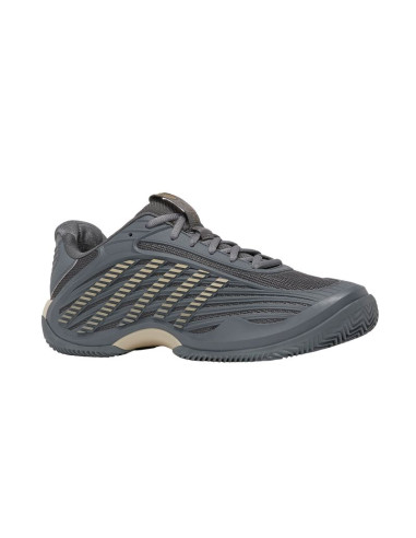 Sneakersy męskie k-swiss hce 3 clay do treningu szare (04604-082-m)
