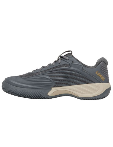 Sneakersy męskie k-swiss hce 3 clay do treningu szare (04604-082-m)