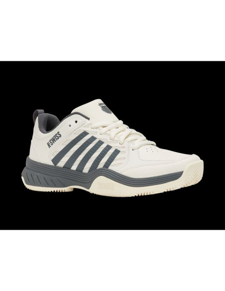 Sneakersy k-swiss court express 2 clay egret/turbulence-m (04429-154-m)
