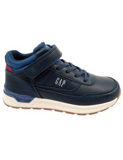 Gap buty trzewiki dziecięce jack granatowe za kostkę na rzep