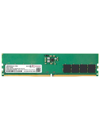 Transcend jetram jm5600ale-16g moduł pamięci 16 gb 1 x 16 gb ddr5 288-pin dimm korekcja ecc
