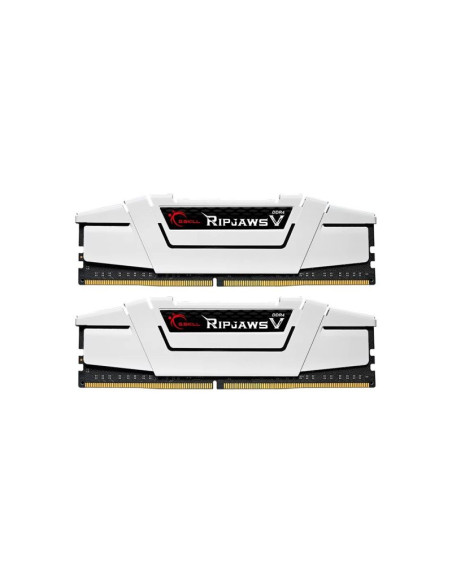 G.skill ripjawsv ddr4 2x8gb 3600mhz cl16 xmp2 white f4-3600c16d-16gvwc