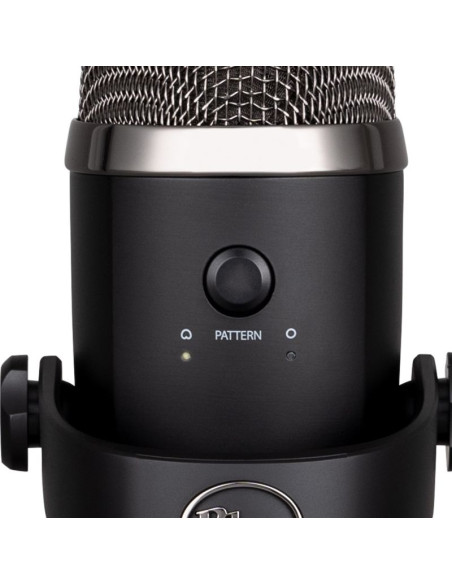 Blue microphones yeti nano czarny mikrofon stołowy