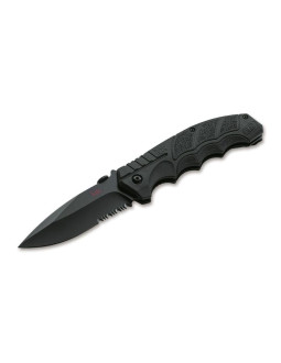 Nóż heckler & koch sfp tactical folder all black