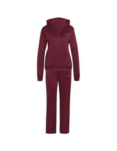 Dres damski adidas essentials linear bordowy kq7588