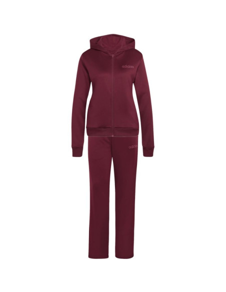 Dres damski adidas essentials linear bordowy kq7588