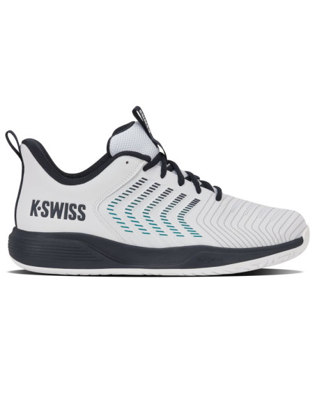 K-swiss ultrashot light white/carbon/baltic-m (04767-148-m)