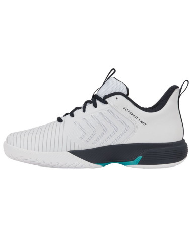 K-swiss ultrashot light white/carbon/baltic-m (04767-148-m)