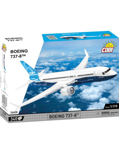 Cobi 26608 boeing 737-8 340 klocków