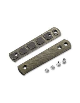 Okładki böker bff packlite micarta green smooth
