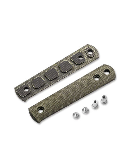 Okładki böker bff packlite micarta green smooth