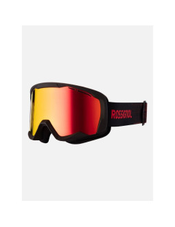 Gogle rossignol spiral black red