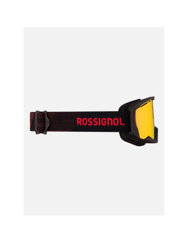 Gogle rossignol spiral black red