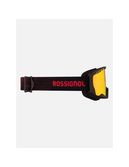 Gogle rossignol spiral black red