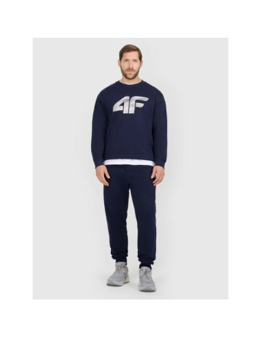 Bluza dresowa nierozpinana bez kaptura męska 4f 4frmm00tswsm2479-31s