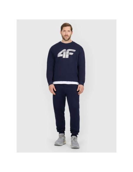 Bluza dresowa nierozpinana bez kaptura męska 4f 4frmm00tswsm2479-31s