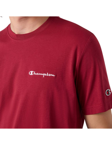 Koszulka męska champion ss tee czerwona 221798 rs508