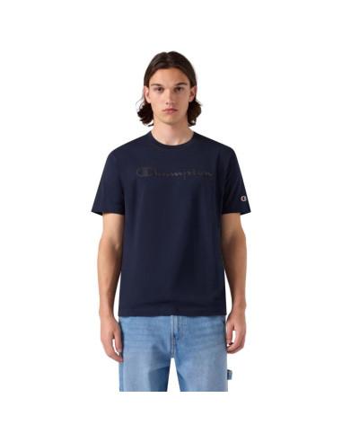 Koszulka męska champion ss tee granatowa 222992 bs501