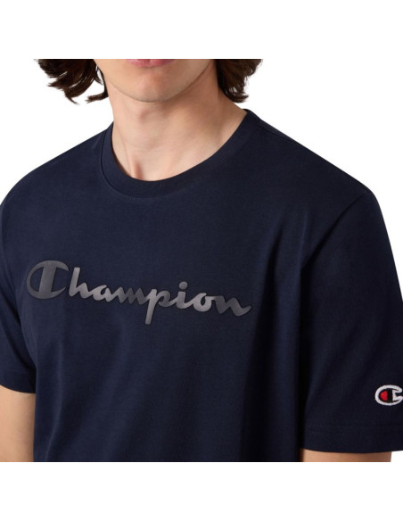 Koszulka męska champion ss tee granatowa 222992 bs501
