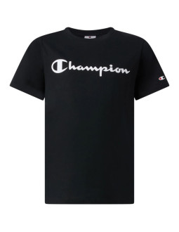 Koszulka dla dzieci champion ss tee czarna 307322 kk001 2