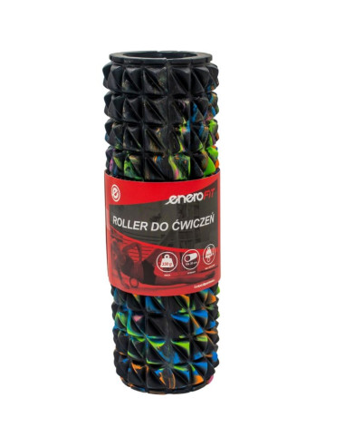 Wałek roller do ćwiczeń camouflage 10x30cm enero fit