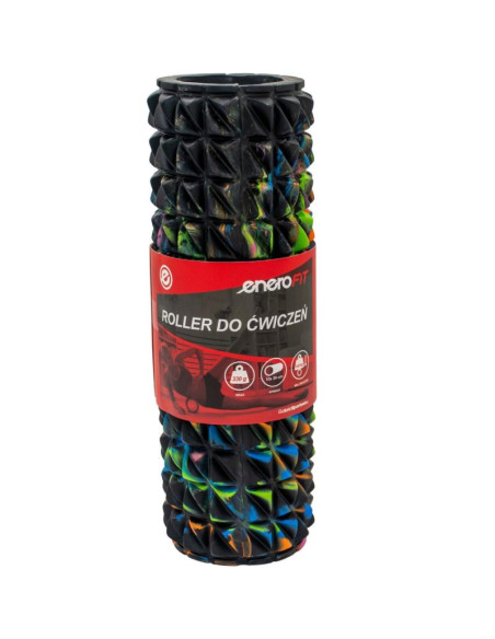 Wałek roller do ćwiczeń camouflage 10x30cm enero fit