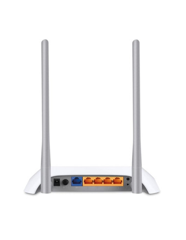 Tp-link tl-mr3420 router bezprzewodowy fast ethernet jedna częstotliwości (2,4 ghz) czarny, biały