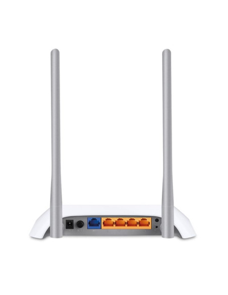 Tp-link tl-mr3420 router bezprzewodowy fast ethernet jedna częstotliwości (2,4 ghz) czarny, biały