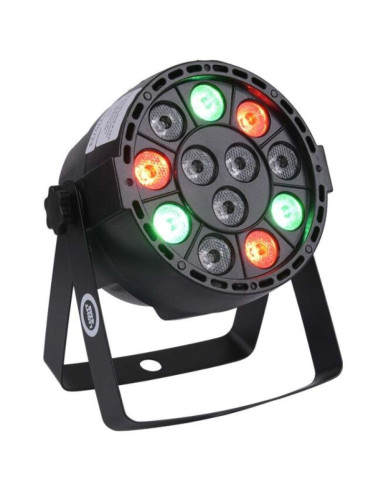Light4me p12 led par rgbw - mobilny i kompaktowy reflektor led par