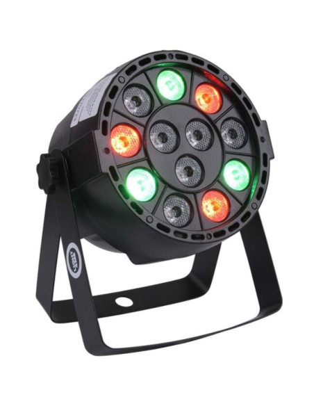 Light4me p12 led par rgbw - mobilny i kompaktowy reflektor led par