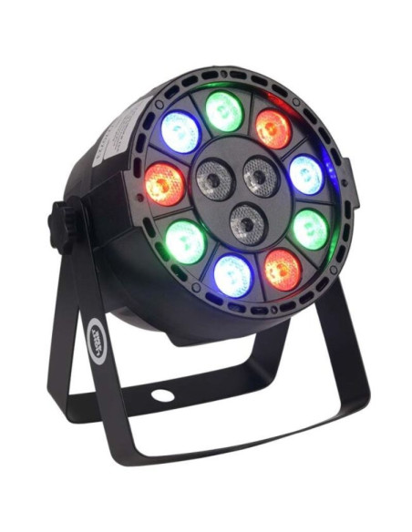 Light4me p12 led par rgbw - mobilny i kompaktowy reflektor led par