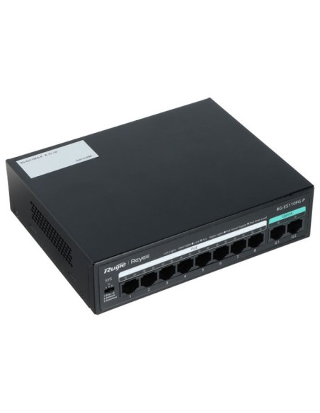 Switch poe rg-es110fg-p 8-portowy reyee